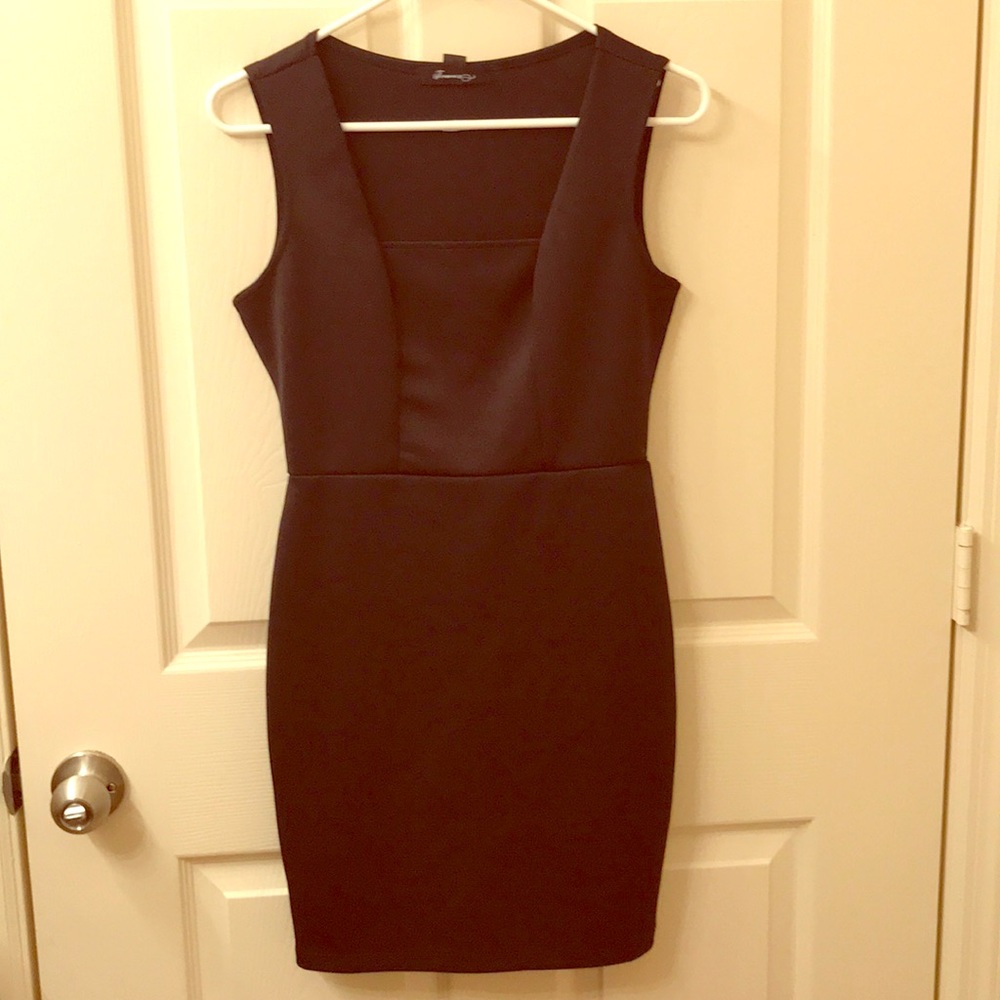 Classic black dress